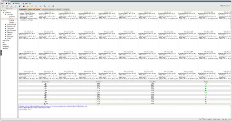 Tutorial: Database load testing using HammerDB - Proventa